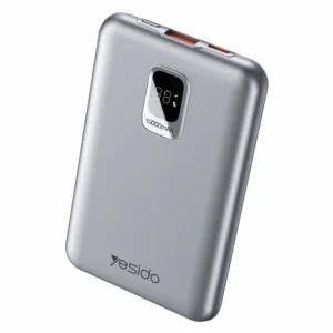پاوربانک 10.000Mah با تاییدیه AFC Protocol مدل 3 پورت و توان 22.5W از برند YESIDO YP46 (100% اورجینال)