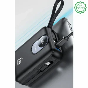 پاوربانک فست شارژ 20.000Mah به همراه کابل با توان 35W از برند YESIDO YP94 (100% اورجینال)