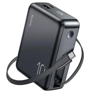 پاوربانک فست شارژ 10.000Mah به همراه کابل با توان 22.5W از برند YESIDO YP70 (100% اورجینال)