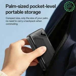 پاوربانک فست شارژ به همراه دو کابل 20.000Mah با توان 22.5W از برند YESIDO YP85 (100% اورجینال)