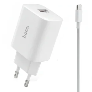 آداپتور فست شارژر 22.5 وات به همراه کابل تایپ سی مدل Support MI 67W/90W/120W از برند Hoco DC129 (100% اورجینال)