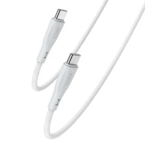 کابل کنفی Dual Type-C مدل 1.2 متری 60 وات از برند YESIDO CA168 (100% اورجینال)