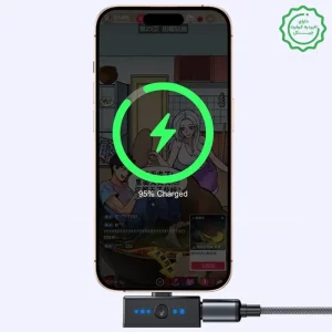 میکروفن یقه ای بیسیم مدل دو عددی لایتنینگ و تایپ سی Lavalier Mic Mini از برند YESIDO KR19 (100% اورجینال)