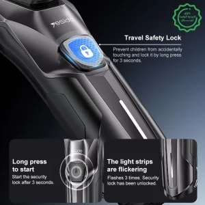 ماشین اصلاح موی سر و صورت شارژی مدل Beard Trimmer از برند YESIDO MG21 (100% اورجینال)
