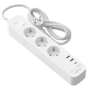 چندراهی برق شارژردار و محافظ جریان هارمونیک با کابل 1.8 متری و توان 30 وات مدل Hadron P343