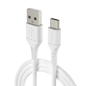 کابل شارژ و انتقال دیتا 2.4 آمپر به طول 1 متر USB-A To USB-C از برند Hadron HTC-A-C01 (شرکتی اورجینال+گارانتی)