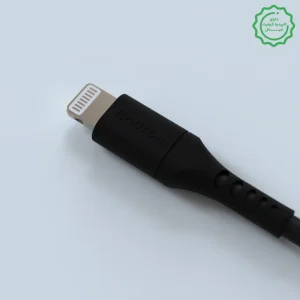 کابل شارژ و انتقال دیتا 3 آمپر گواهی MFI به طول 1 متر Lightning To USB-C از برند Hadron HTC-C-L01 (شرکتی اورجینال+گارانتی)