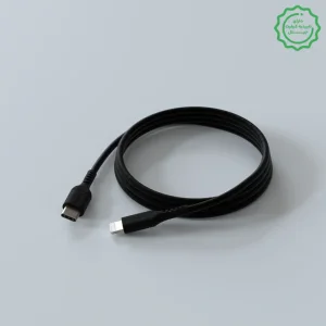 کابل شارژ و انتقال دیتا 3 آمپر گواهی MFI به طول 1 متر Lightning To USB-C از برند Hadron HTC-C-L01 (شرکتی اورجینال+گارانتی)