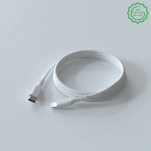 کابل شارژ و انتقال دیتا 3 آمپر گواهی MFI به طول 1 متر Lightning To USB-C از برند Hadron HTC-C-L01 (شرکتی اورجینال+گارانتی)