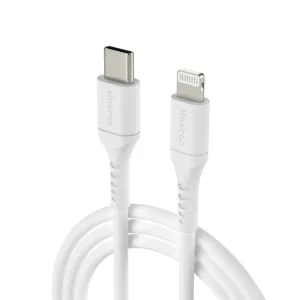 کابل شارژ و انتقال دیتا 3 آمپر گواهی MFI به طول 1 متر Lightning To USB-C از برند Hadron HTC-C-L01 (شرکتی اورجینال+گارانتی)