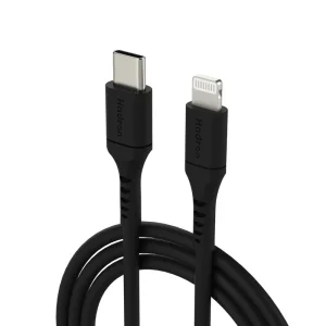کابل شارژ و انتقال دیتا 3 آمپر گواهی MFI به طول 1 متر Lightning To USB-C از برند Hadron HTC-C-L01 (شرکتی اورجینال+گارانتی)