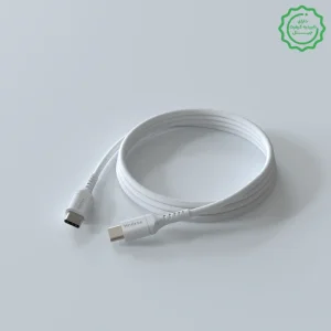 کابل شارژ و انتقال دیتا 3 آمپر به طول 1 متر USB-C To USB-C از برند Hadron HTC-C-C01 (شرکتی اورجینال+گارانتی)