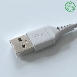 کابل شارژ و انتقال دیتا 2.4 آمپر گواهی MFI به طول 1 متر Lightning To USB-A از برند Hadron HTC-A-L01 (شرکتی اورجینال+گارانتی)