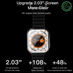 ساعت هوشمند 49 میلی متر مدل Sport Design از برند YESIDO IO20 (100% اورجینال)
