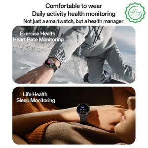 ساعت هوشمند 1.51 اینچ مدل ضدآب IP67 Heart Rate از برند YESIDO IO28 (100% اورجینال)