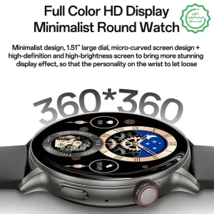 ساعت هوشمند 1.51 اینچ مدل ضدآب IP67 Heart Rate از برند YESIDO IO28 (100% اورجینال)