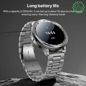 ساعت مچی هوشمند 1.43 اینچ مدل ضدآب 3ATM صفحه AMOLED HD از برند YESIDO IO34 (100% اورجینال)
