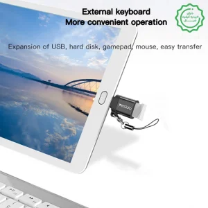 مبدل تایپ سی به یو اس بی بنددار مدل USB3.0 Super Fast از برند YESIDO GS06 (100% اورجینال)