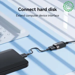 افزایش دهنده طول کابل USB TO USB مدل 480Mbps USB2.0 از برند YESIDO GS26 (100% اورجینال)