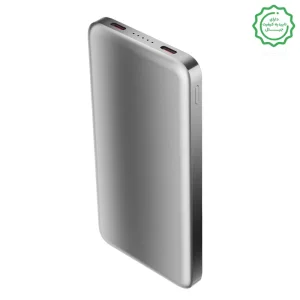 پاوربانک مگ سیف آلومینیومی 20 وات مدل 10 هزار میلی آمپر Ultra Slim از برند Glorimi 10k FitCore (100% اورجینال)