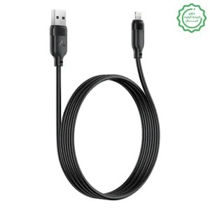 کابل شارژ Lightning به USB به طول 1.2M و توان 2.4A مدل AceFast C16-02 (نسخه اورجینال + گارانتی شرکتی)