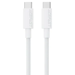 کابل کنفی فست شارژ USB-C به USB-C به طول 1.2M و توان 60W مدل AceFast C18-03 (نسخه اورجینال + گارانتی شرکتی)