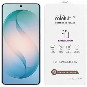 گلس اورجینال گوشی Samsung Galaxy S26 Ultra مدل Mietubl Borderless HD
