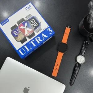 ساعت هوشمند طرح اپل واچ اولترا 3 به همراه ده عدد بند مدل WISME X36 Ultra 3