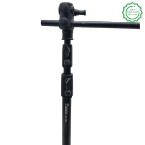 سه پایه دوربین تولید محتوا به همراه میله افقی مدل T شو با قابلیت تنظیم ارتفاع مدل Panasun M2 905