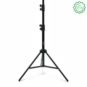 سه پایه دوربین تولید محتوا به همراه میله افقی مدل T شو و هولدر تبلت و موبایل مدل Panasun M2 New