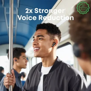 هدست بلوتوثی با قابلیت  Adaptive ANC 3.0 از برند انکر مدل SoundCore Liberty 5 (نسخه اورجینال +  گارانتی شرکتی)