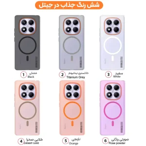 قاب نیمه مات فوق نازک از برند Soft Sanding برای Xiaomi Redmi Note 15 Pro 4G با پشتیبانی مگ سیف