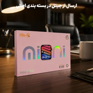 ساعت هوشمند شامل 4 عدد بند همراه مدل Hie-Q HQ9 Mini