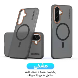 قاب نیمه مات فوق نازک از برند Soft Sanding برای Samsung Galaxy A57 با پشتیبانی مگ سیف