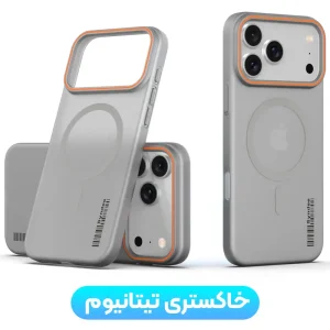 قاب نیمه مات فوق نازک از برند Soft Sanding برای iPhone X / XS با پشتیبانی مگ سیف