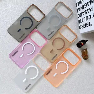 قاب نیمه مات فوق نازک از برند Soft Sanding برای iPhone X / XS با پشتیبانی مگ سیف