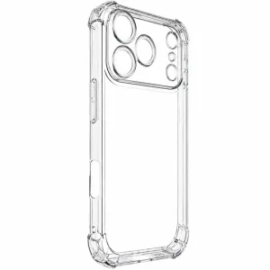 گارد شفاف ایربگ دار برای گوشی IPHONE 17 Pro Max مدل ژله ای محافظ لنزدار