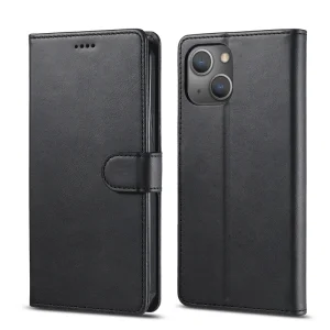 کیف چرمی iPHONE 13 مدل لپ تاپی جاکارتی دار (محافظ لنزدار)