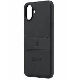 کاور چرمی مدل Puloka Next مناسب برای گوشی Samsung Galaxy A07 (مشکی)