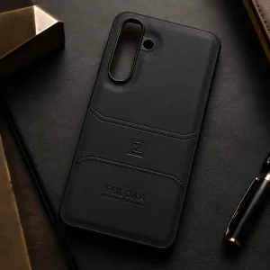 کاور چرمی مدل Puloka Next مناسب برای گوشی Samsung Galaxy A17 (مشکی)