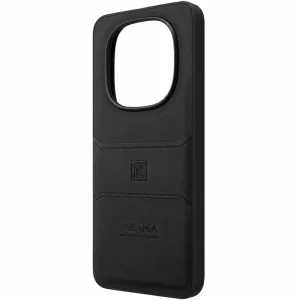 کاور چرمی مدل Puloka Next مناسب برای گوشی Xiaomi Redmi Note 14 Pro 4G (مشکی)