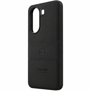 کاور چرمی مدل Puloka Next مناسب برای گوشی Xiaomi Poco X7 Pro (مشکی)