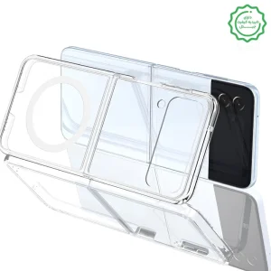 قاب گوشی مگ سیف شفاف مناسب برای Samsung Galaxy Z Flip3