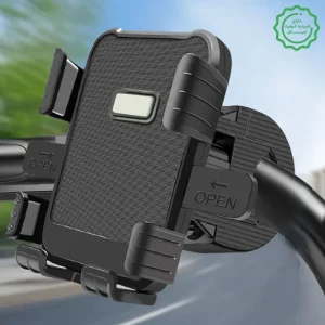 هولدر گیره ای موبایل 360 درجه قابل نصب برروی دوچرخه و موتور مدل ایفی DH18