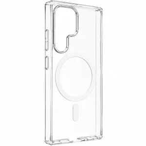 کاور شیشه ای PC Hard مدل Ultra Slim Magsafe برای Samsung Galaxy S24 Ultra