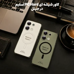 کاور شیشه ای PC Hard مدل Ultra Slim Magsafe برای Xiaomi Redmi Note 13 4G