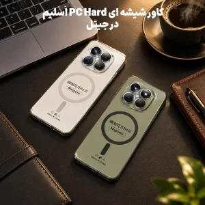 کاور شیشه ای PC Hard مدل Ultra Slim Magsafe برای Xiaomi Redmi Note 15 Pro 5G