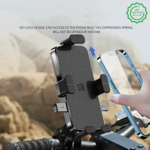 هولدر موبایل اتصال به فرمان برای دوچرخه و موتورسیکلت مدل Bracket C108