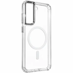 کاور شفاف مگ سیف مدل Belkin Clear Metal مناسب برای Samsung Galaxy S21 FE