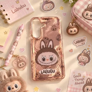کاور فانتزی دخترانه مدل Labubu مناسب برای گوشی Samsung Galaxy S24 fe